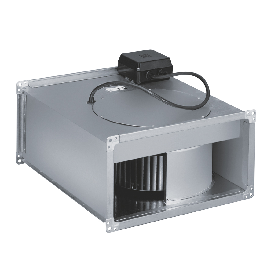 In-line rectangular duct fans