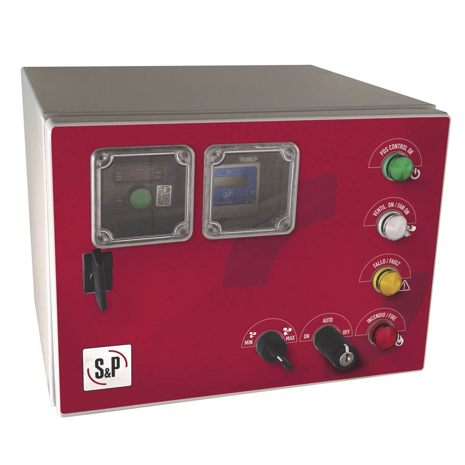 Painéis de controle para sistemas de pressão diferencial