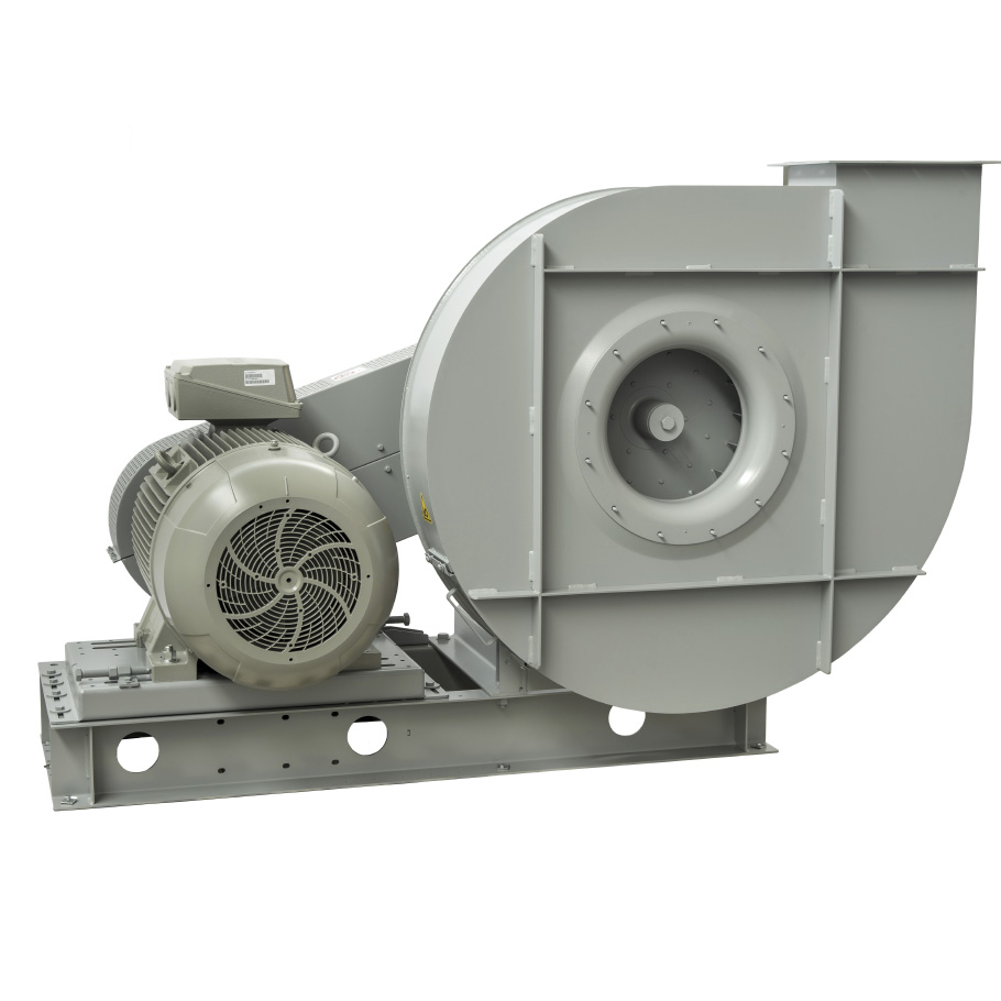 Centrifugal fans with forward curved impeller belt drive 