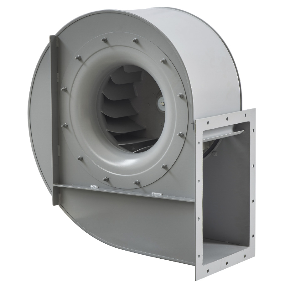 Backward curved centrifugal fans