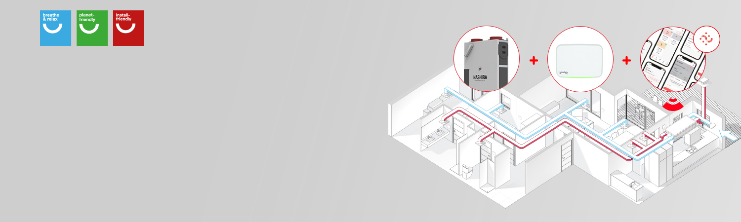 SMART VENTILATION<br>Sistema de ventilación inteligente de<br>Soler & Palau