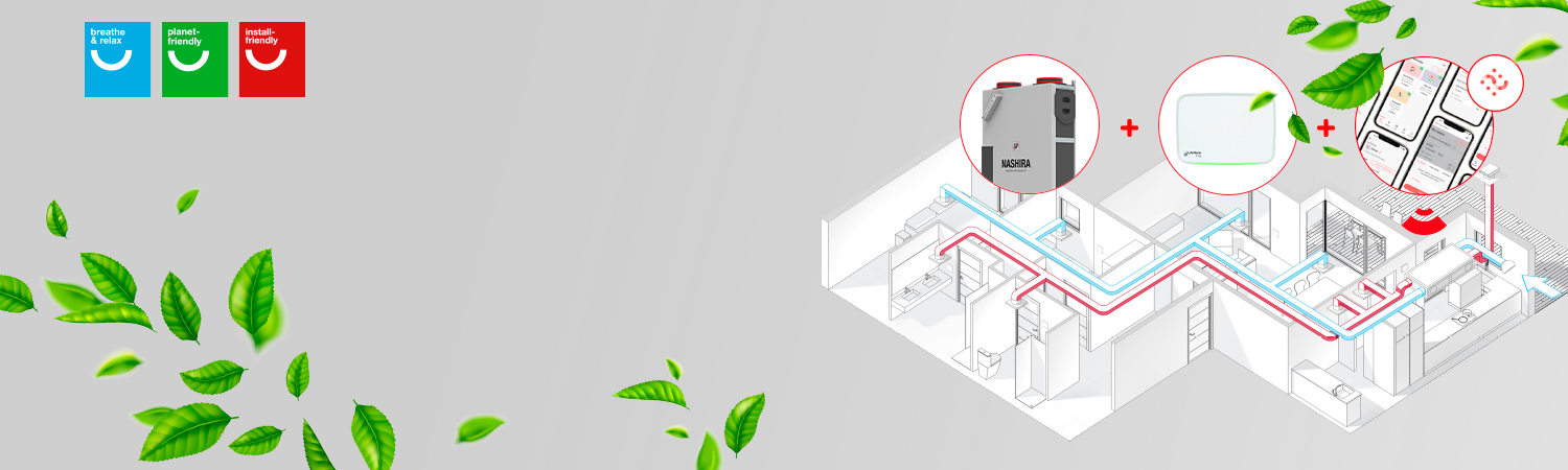 SMART VENTILATION<br>Sistema de ventilación inteligente de<br>Soler & Palau